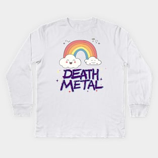 DEATH METAL Kids Long Sleeve T-Shirt